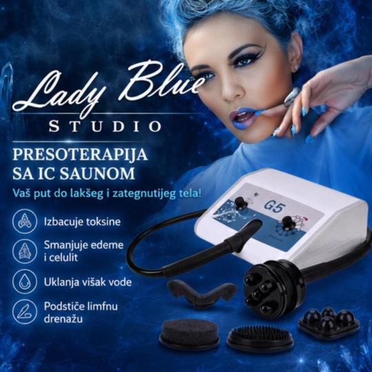 Lady blue #leskovac Tretmani tela Presoterapija + sauna