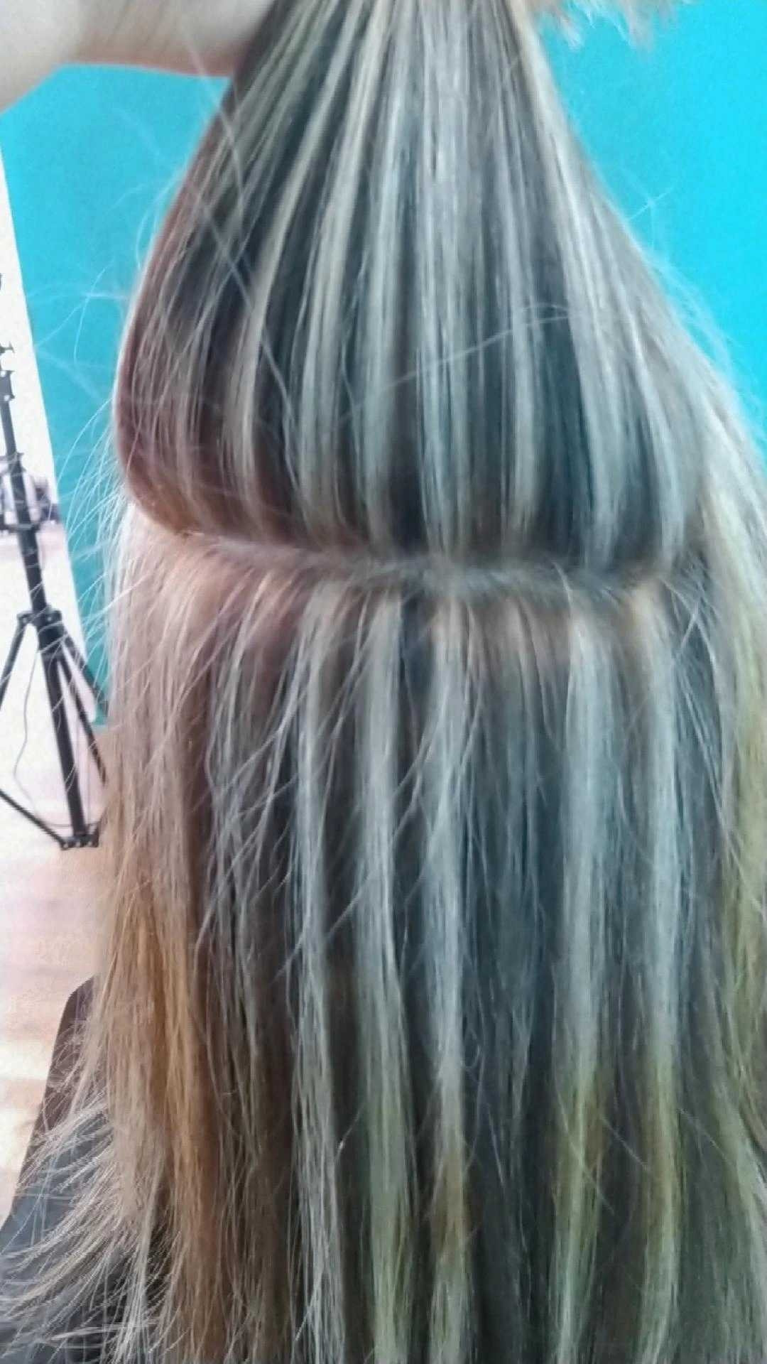 Hair Miami Fashion #beograd Pramenovi Pramenovi na foliju - duga kosa