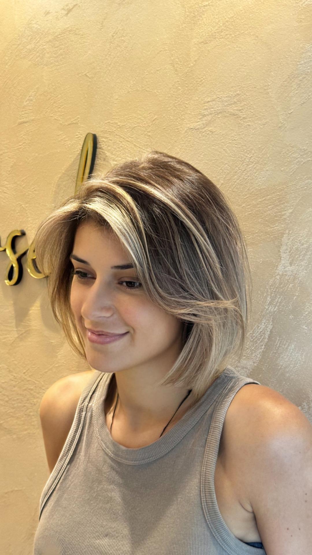 Balayage + preliv by Revlon - kosa srednje dužine - Urban beauty concept, Beograd Ombre, sombre, balayage Frizerski saloni Ombre, sombre, balayage, Beograd, Palilula centralni deo
