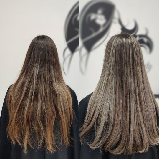 Infinity Hair #novisad Pramenovi Pramenovi Folija & Preliv - ekstra duga kosa (preko lopatica)