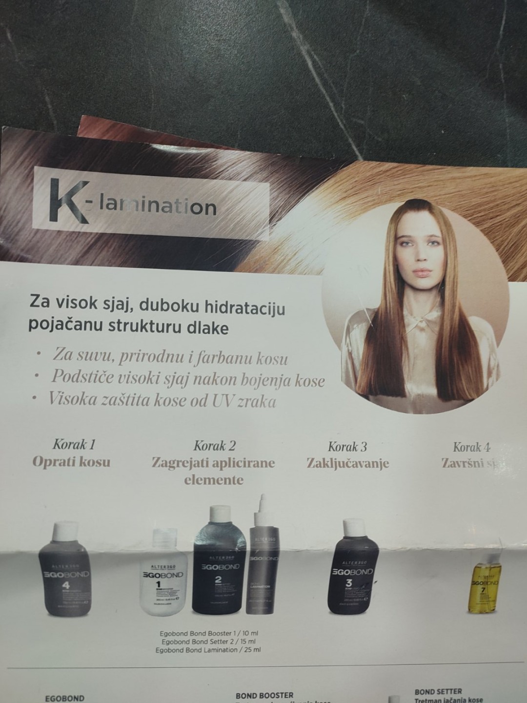 S2 Sanja - Vračar #beograd Nega i ojačavanje kose K lamination tretman + feniranje na ravno / lokne - sve dužine kose