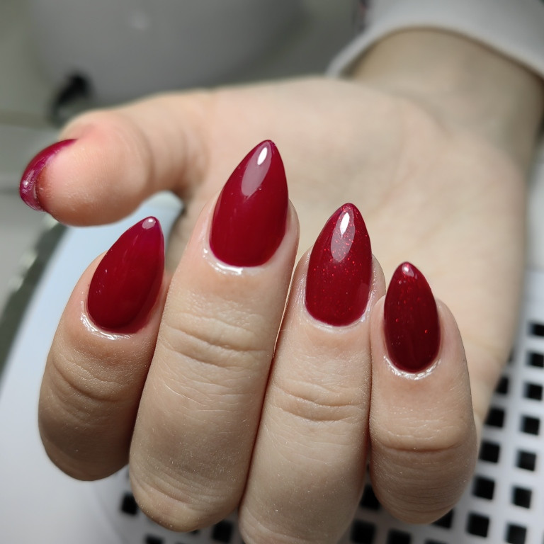 Andromeda Beauty Studio #beograd Izlivanje noktiju Izlivanje noktiju gelom - M dužina