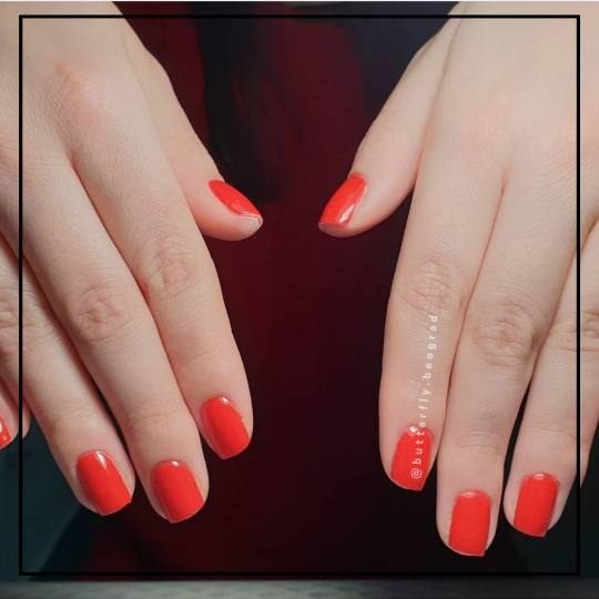 Butterfly #beograd Gel lak Gel lak na rukama uz manikir Gel lak - ruke Gel laj je idealan za osobe s