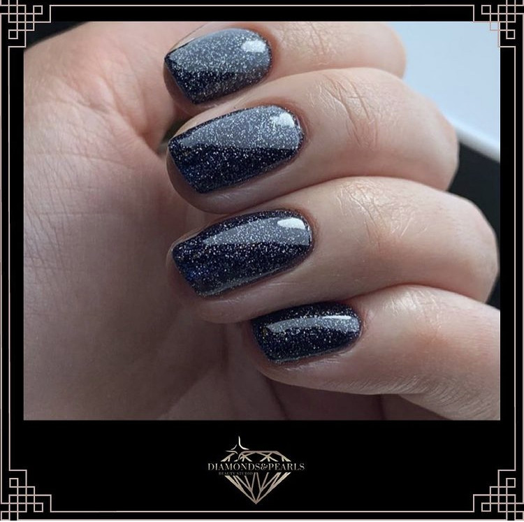 Diamonds & Pearls Beauty Studio #beograd Manikir Ruski manikir + gel lak kratki nokti