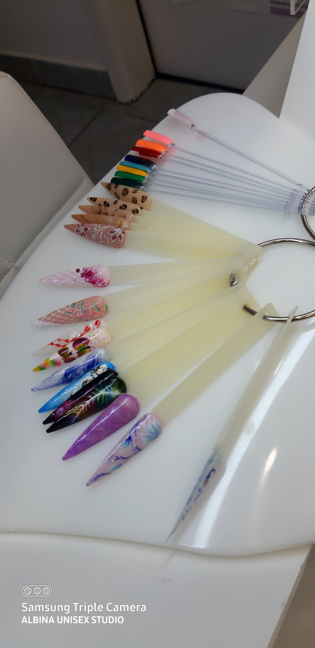 Albina Unisex Studio Lepote #temerin Ukrašavanje noktiju Nail art - 1 nokat