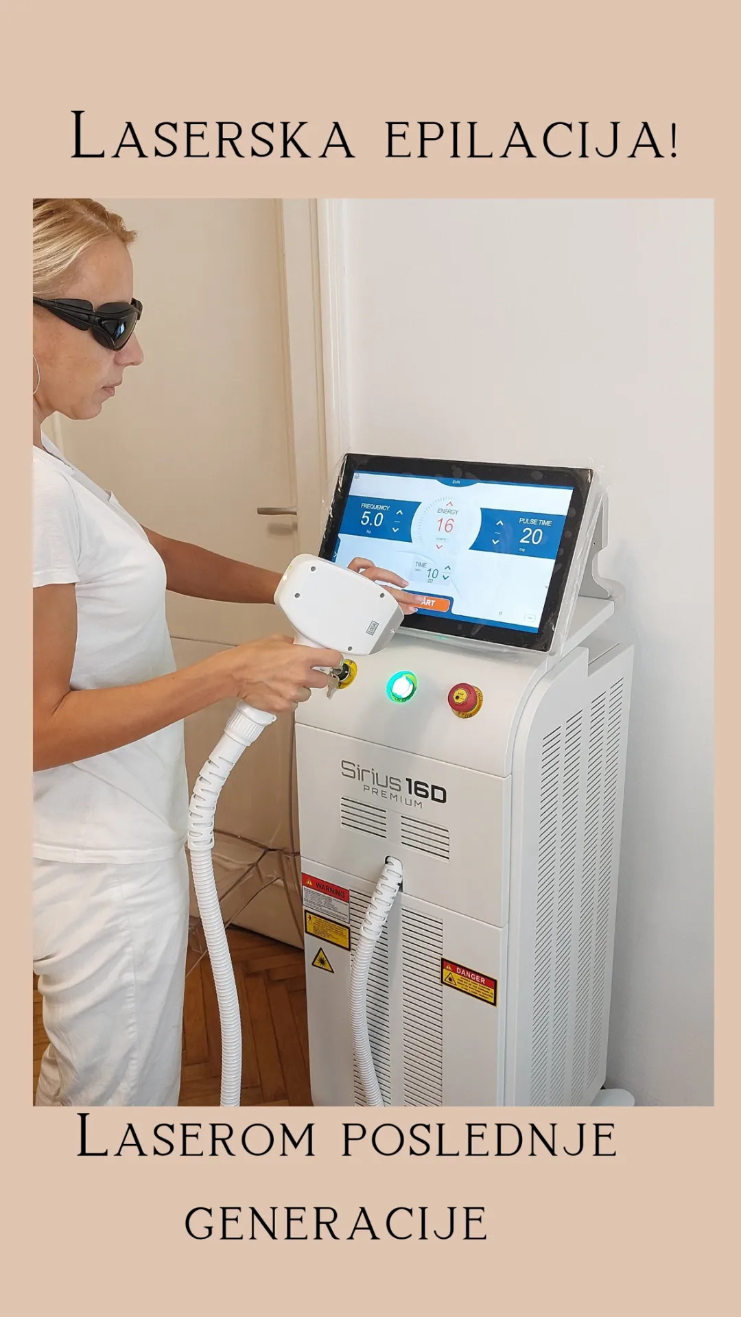 Viva Derm #beograd Laserska epilacija Brazilska laserska epilacija + perianalna - za dame