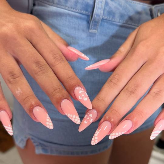 Sneža Nails #beograd Izlivanje noktiju Izlivanje noktiju gelom - XXL dužina