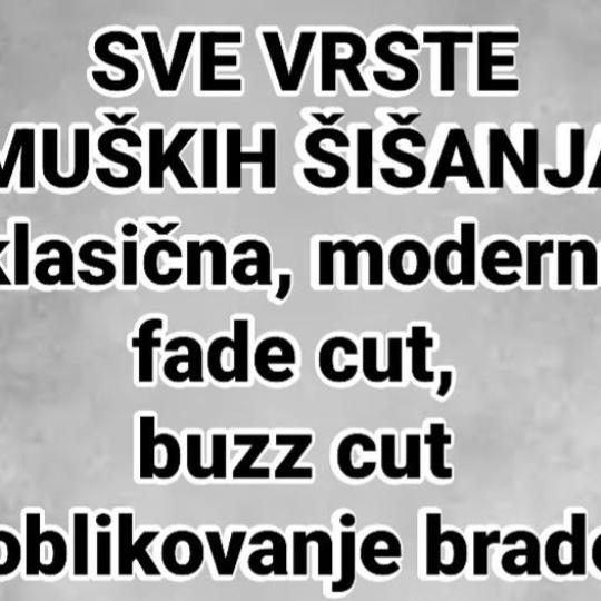Astradas 2 #beograd Šišanje Muško šišanje - fade