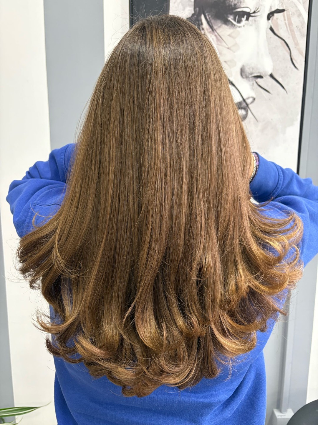 Hair studio mii #beograd Feniranje i stilizovanje Feniranje na ravno - duga kosa
