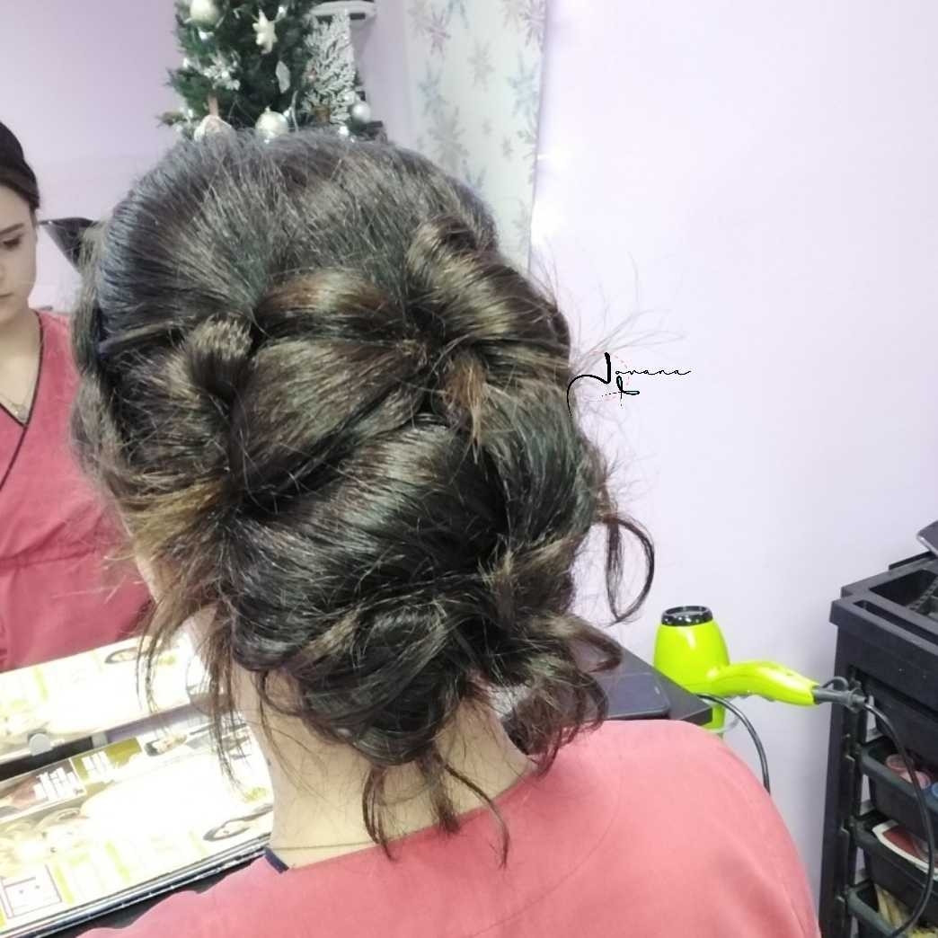 Jovana + #beograd Svečane i frizure za svadbu Svečana frizura - duga kosa
