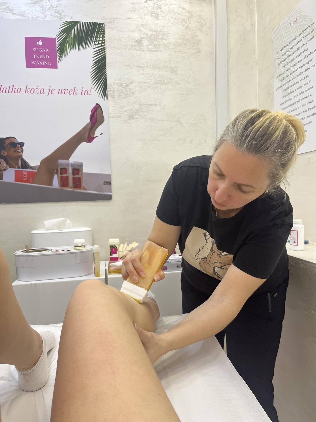 Depilacija śećernom pastom cele noge - Diamond beauty, Beograd Anticelulit masaža Masaža Anticelulit masaža, Beograd, Zemun Centar