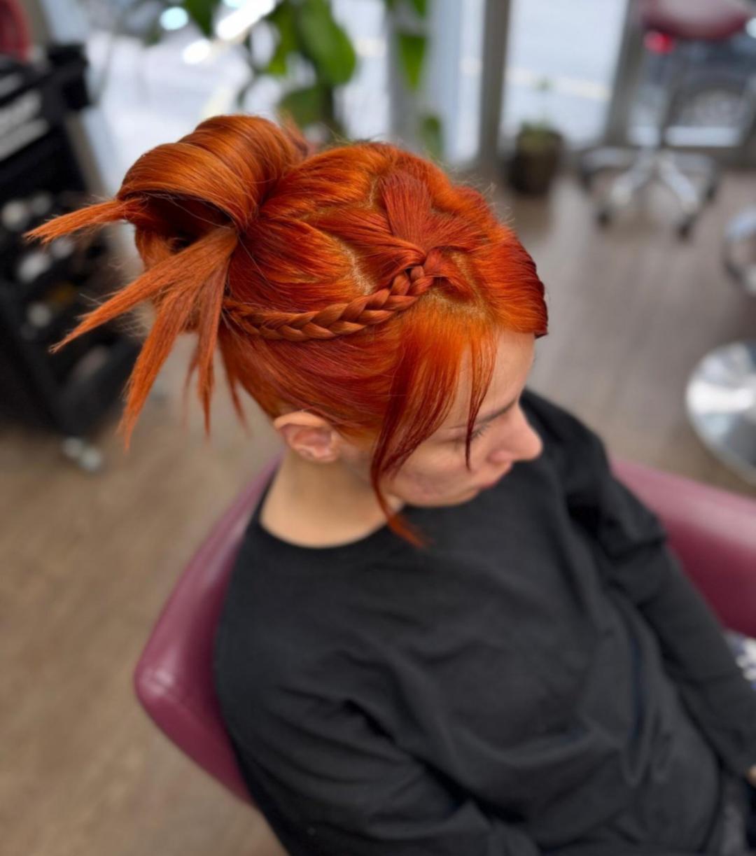 Claire #beograd Svečane i frizure za svadbu Svečana frizura - složena