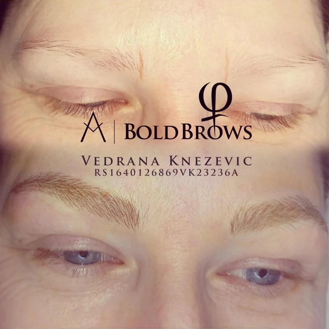 Šmizle #vrbas Trajna šminka Microblading obrva