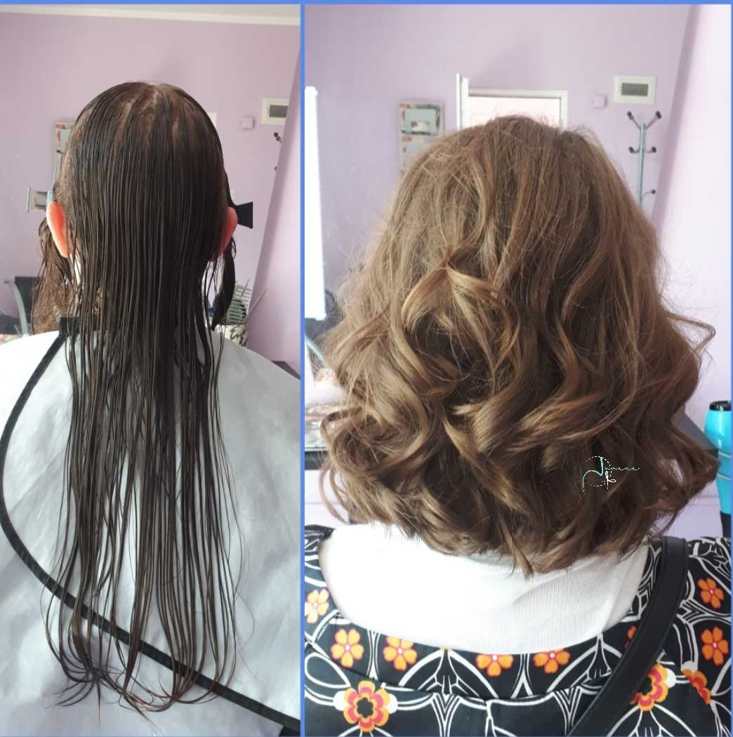 Jovana + #beograd Žensko šišanje Žensko šišanje - duga kosa