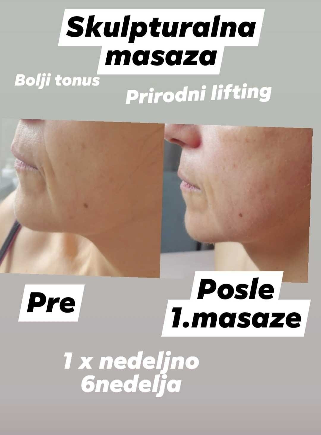 Studio Olja Diego #beograd Masaža lica Skulpturalna masaža lica