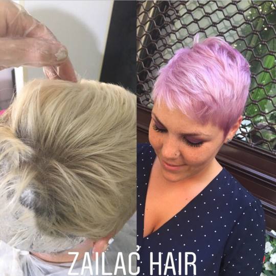 Zailac hair #beograd Ombre, sombre, balayage Nefertiti Balayage / pramenovi + žensko šišanje + fe