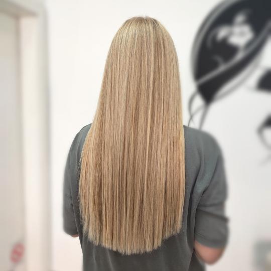 Infinity Hair #novisad Feniranje i stilizovanje Feniranje na ravno - ekstra duga kosa (preko lopatic