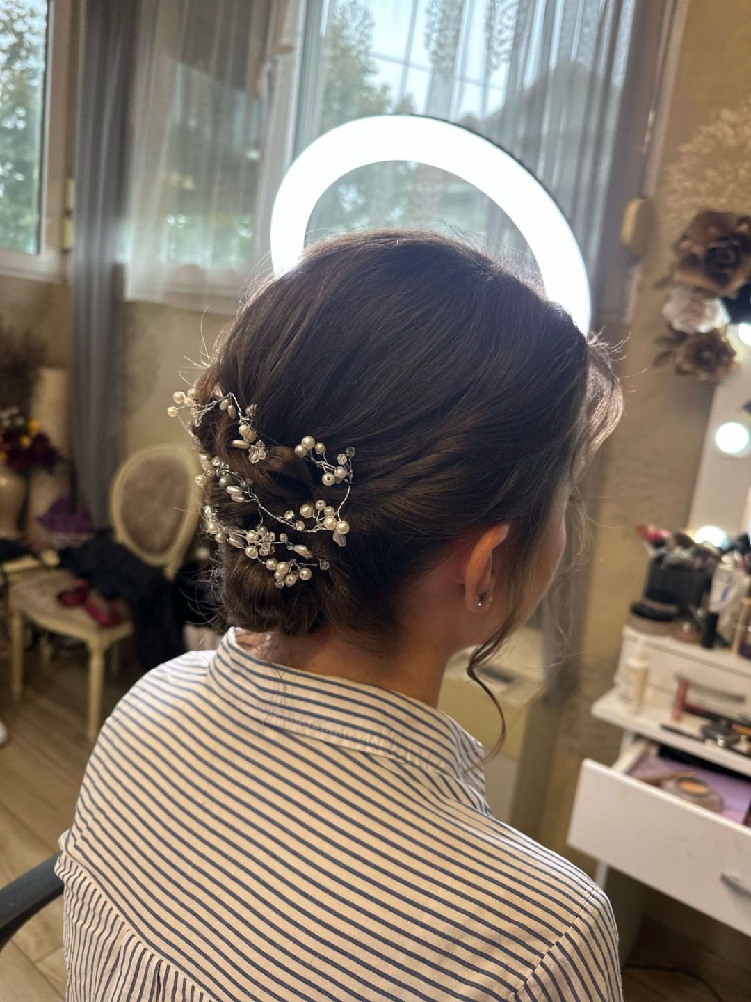 Bibi beauty centar #beograd Svečane i frizure za svadbu Frizura za venčanje - bez probe