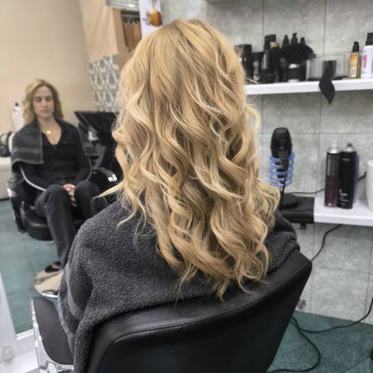 Candy S #novisad Feniranje i stilizovanje Feniranje WAVES, na talase - duga kosa