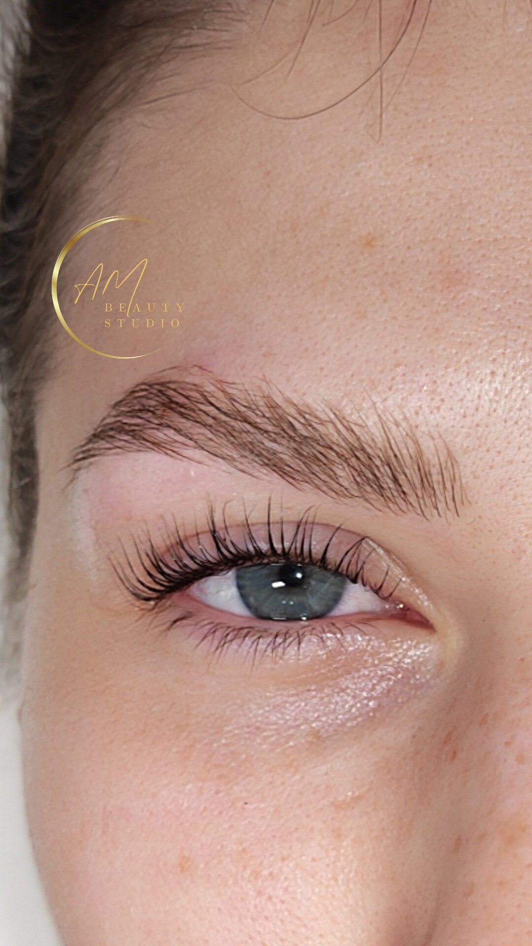 AM BEAUTY STUDIO #odzaci Trepavice Lash lift + Brow lift bez farbanja obrva