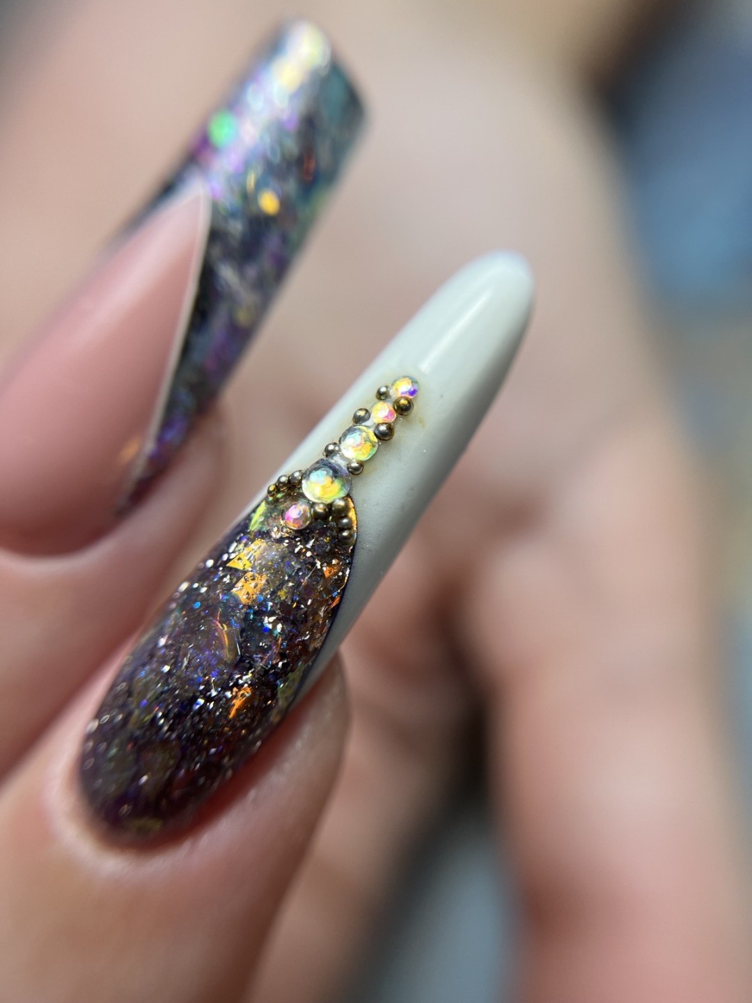 Lavish Nail and Cosmetics Lounge #beograd Izlivanje noktiju Izlivanje noktiuju gelom - XL dužina