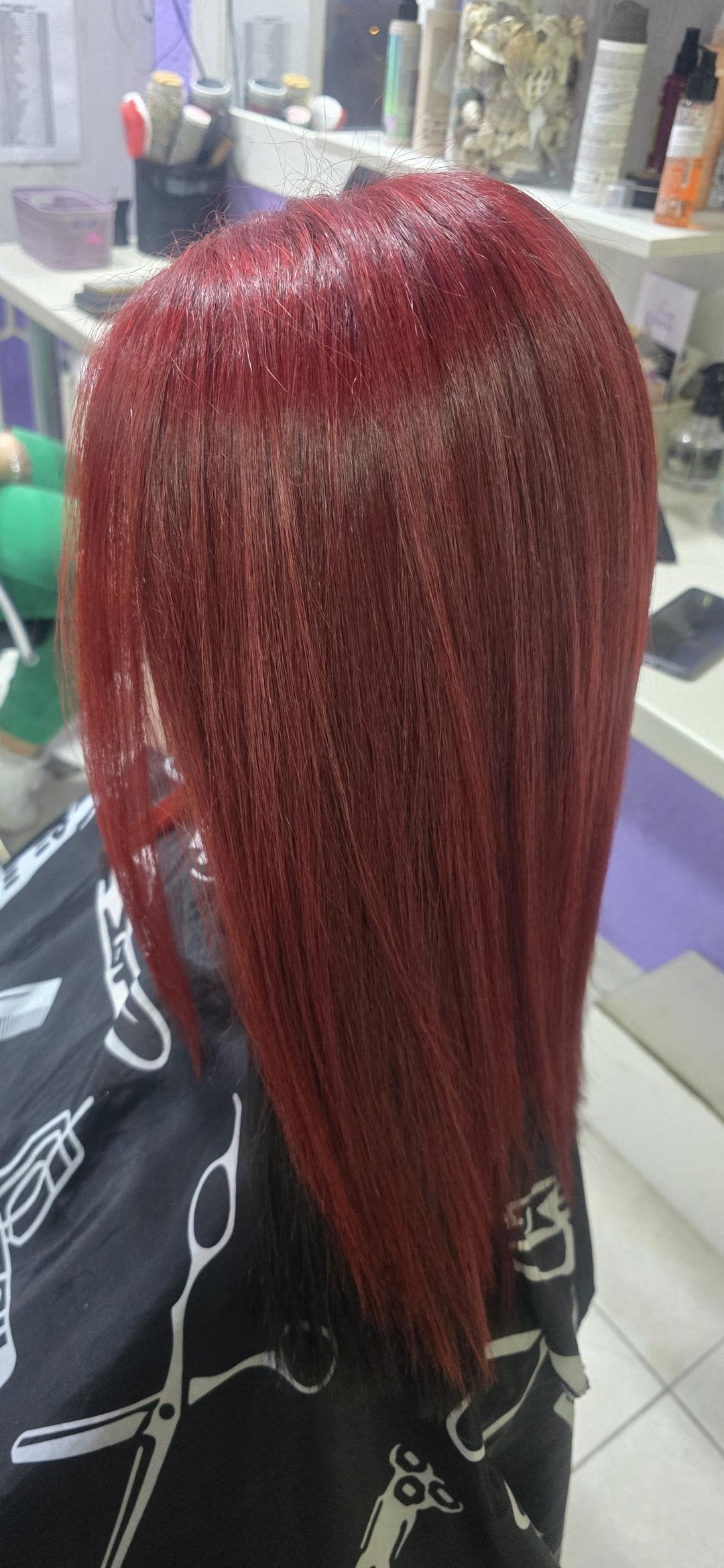 Lilla #novisad Farbanje kose Farbanje cele dužine + feniranje - duga kosa