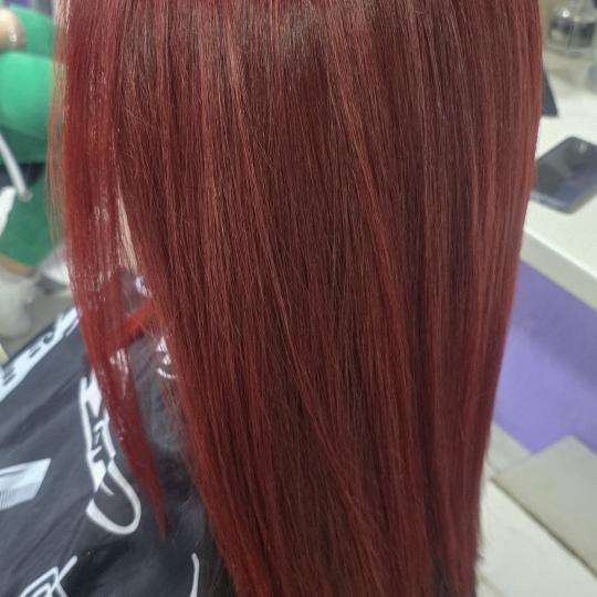 Lilla #novisad Farbanje kose Farbanje cele dužine + feniranje - duga kosa