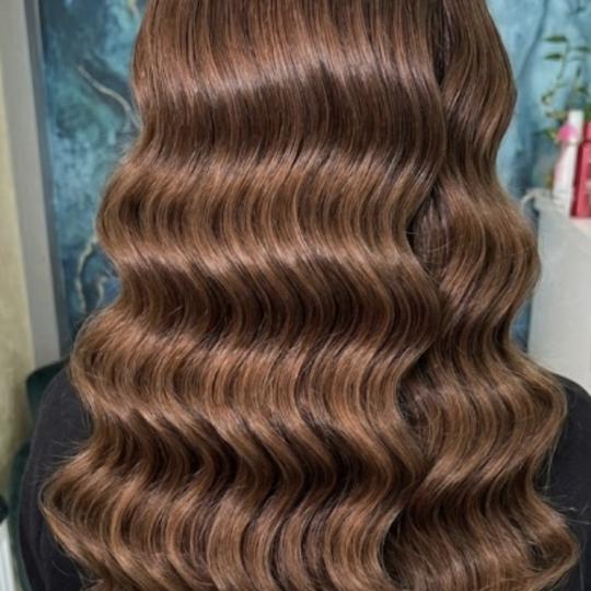 Beauty style hair J&D #novisad Uvijanje, lokne i talasi Glam talasi