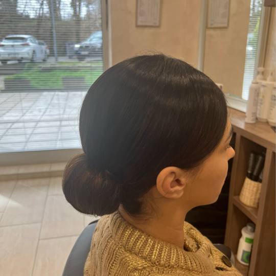 Rakelita Hair #beograd Svečane i frizure za svadbu Svečana frizura - kosa srednje dužine