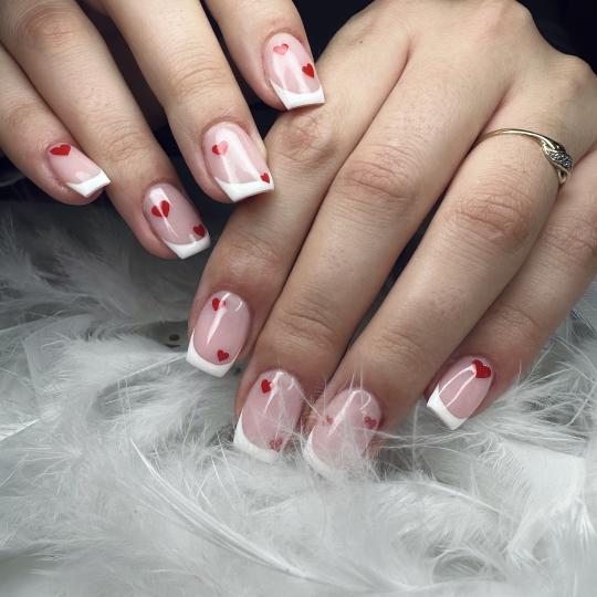 Miss Princess Beauty Center #beograd Izlivanje noktiju Izlivanje noktiju dual tipsama - M dužina