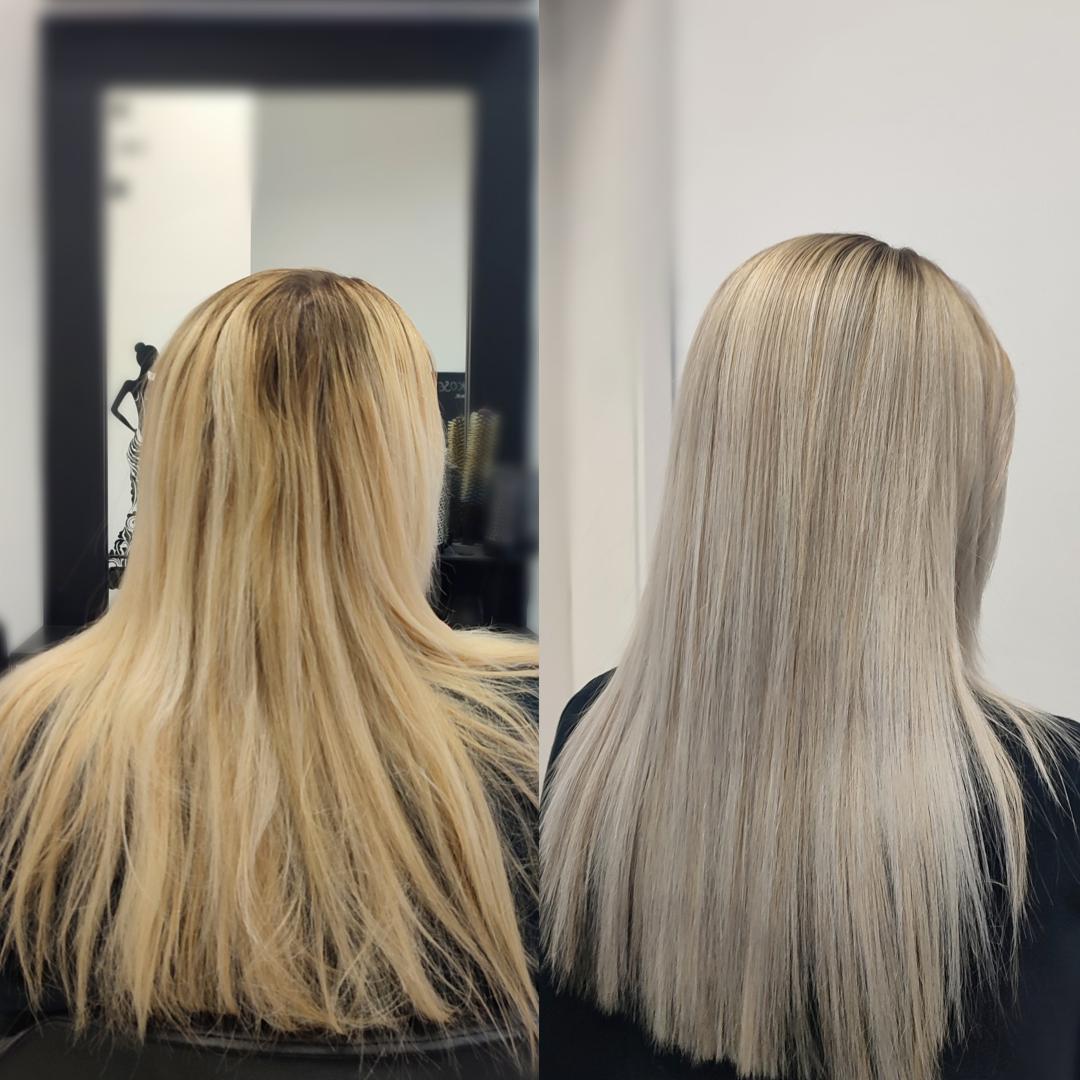 Infinity Hair #novisad Pramenovi Pramenovi Folija & Preliv - duga kosa (do lopatica)