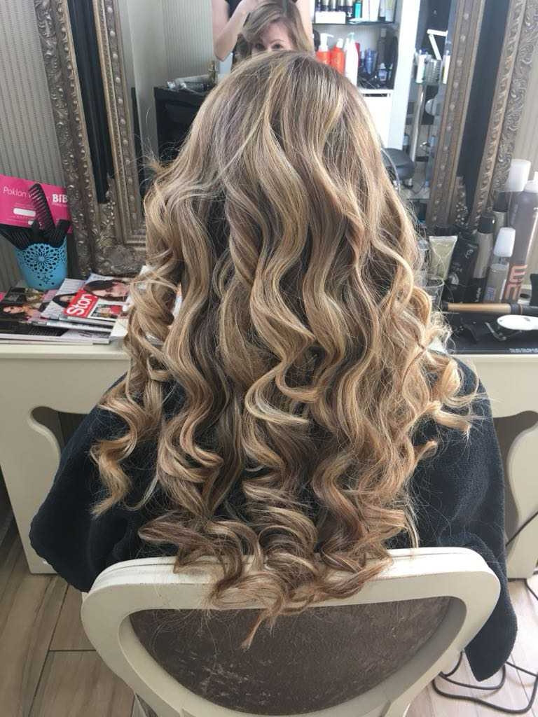 Bibi beauty centar #beograd Pramenovi Pramenovi na foliju u 1 / 2 boje / blanšem + olaplex+ preliv - duga kosa