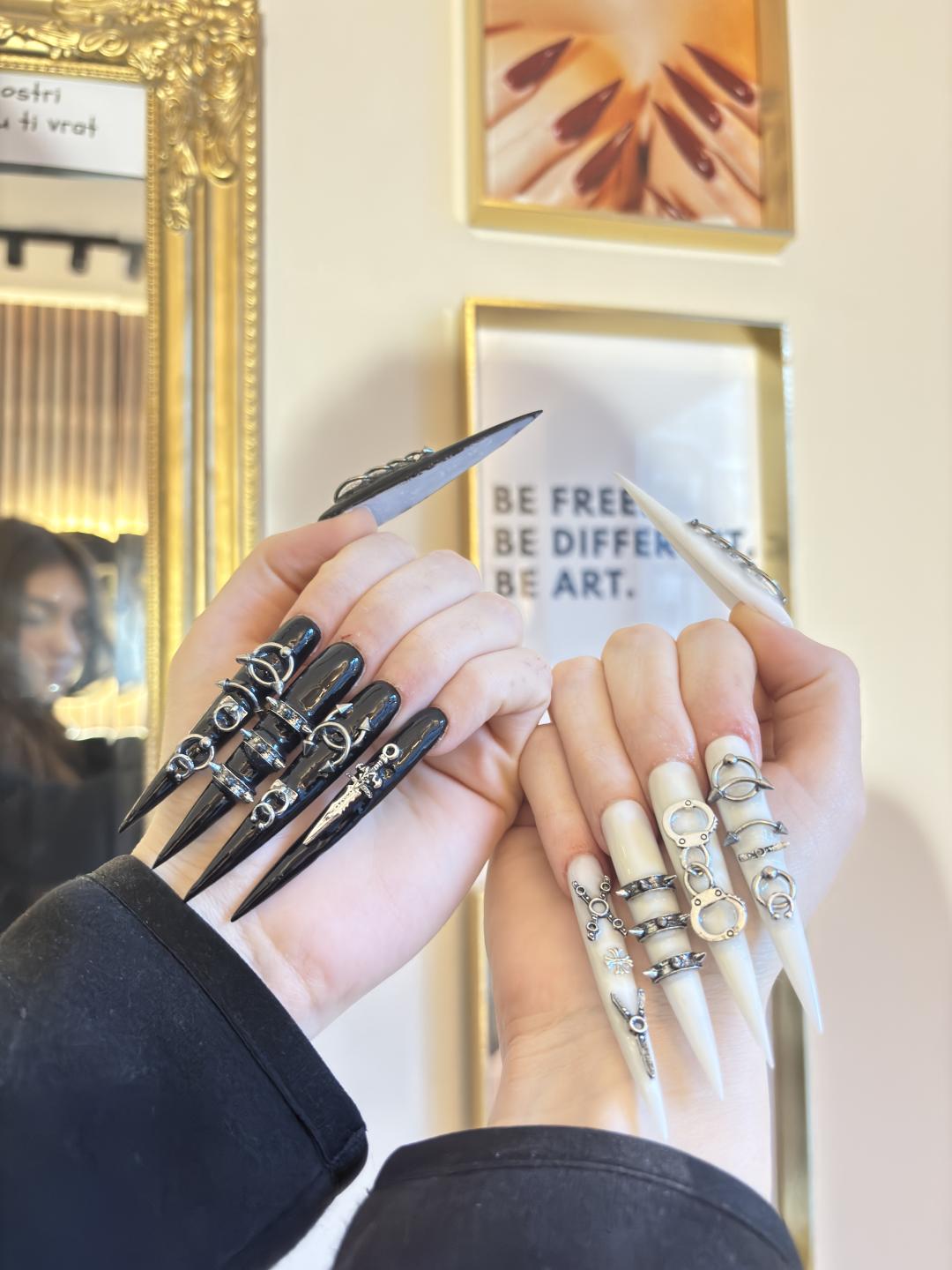 Korekcija gela - ekstremna dužina - Beautopia, Beograd Korekcija noktiju Nokti Korekcija noktiju, Beograd, Centar, Stari grad, Dorćol