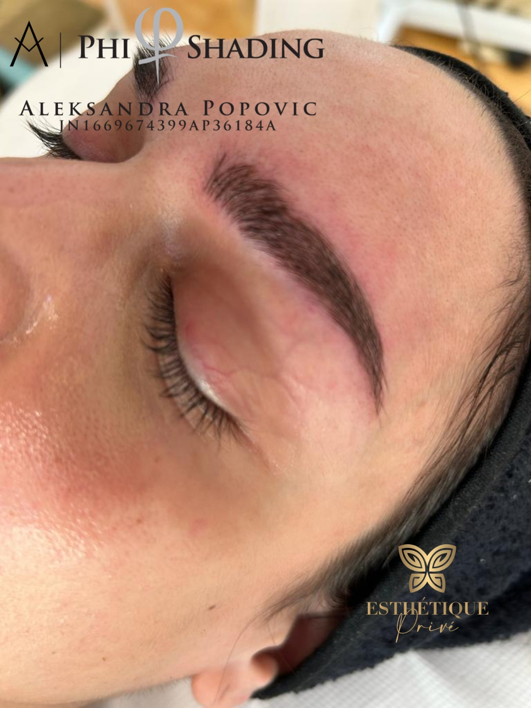 Esthetique Privé #beograd Trajna šminka Trajna šminka obrva - PHI BROWS MICROBLADING
