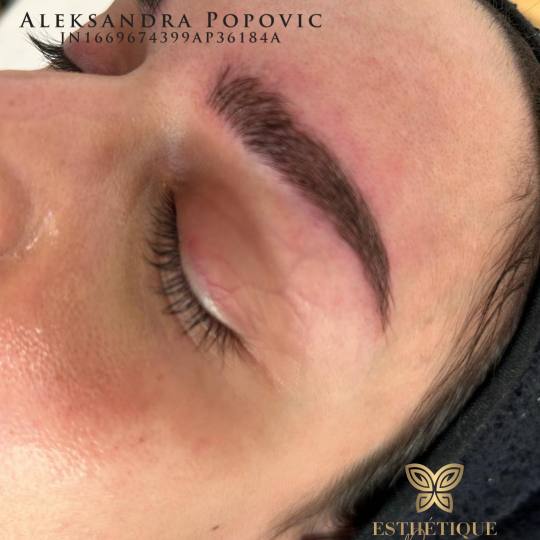 Esthetique Privé #beograd Trajna šminka Trajna šminka obrva - PHI BROWS MICROBLADING