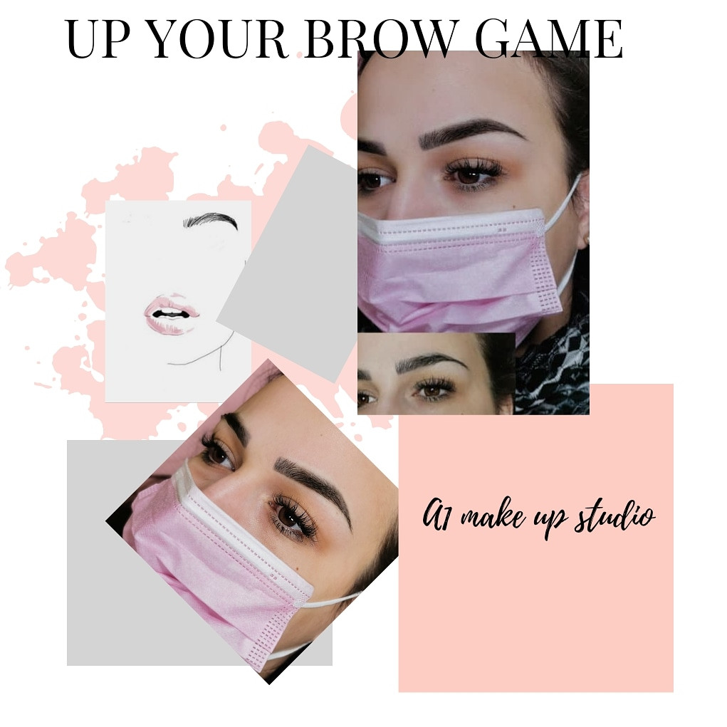 A1 make up studio by Andjelina Stamenković #nis Obrve
