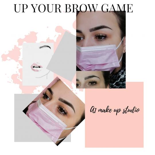 A1 make up studio by Andjelina Stamenković #nis Obrve Tehnika 'puder obrve' je tehnika u 