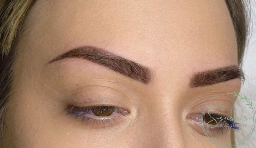 Sensus Zemun #beograd Trajna šminka Microblading obrva