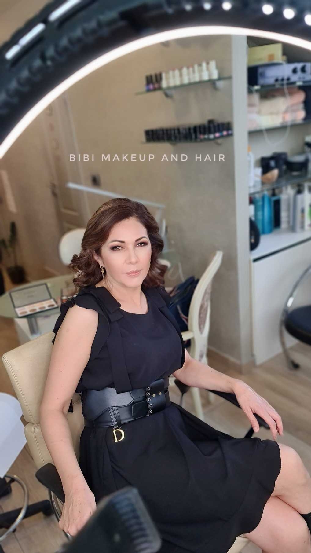 Bibi beauty centar #beograd Make-up / šminkanje Profesionalno šminkanje + veštačke trepavice + svečana frizura