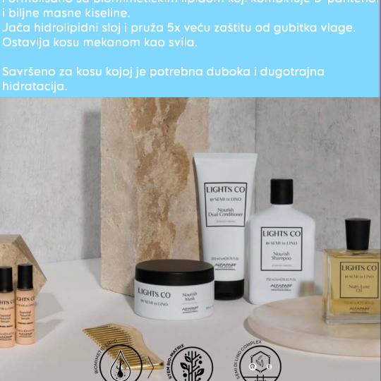Mstyle3 #beograd Nega i ojačavanje kose Alfaparf Lights Co Exclusive Spa head tretman