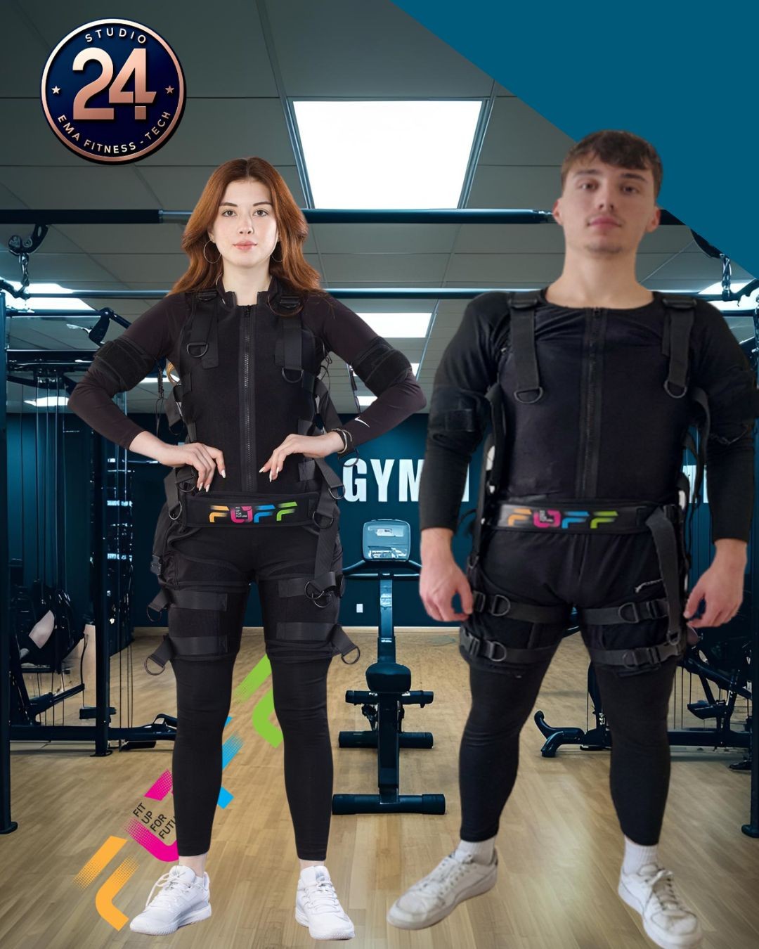 Studio 24 #novisad Tretmani tela EMA fitness trening za dve osobe - paket od 12 treninga