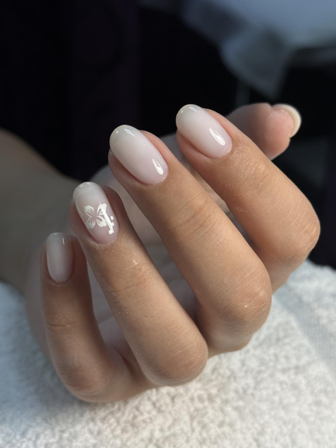 Mask #beograd Ojačavanje noktiju Korekcija / ojačavanje prirodnih noktiju rubber bazom - S dužina