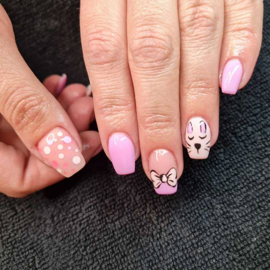 Right Beauty #beograd Ojačavanje noktiju Ojačavanje noktiju gelom dužina 1
