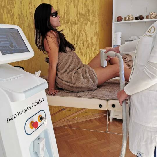D&D Beauty Center #beograd Laserska epilacija Laserska epilacija celih nogu - za dame