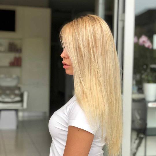 Medica life & style #beograd Pramenovi Pramenovi na foliju - duga kosa prelepa plava