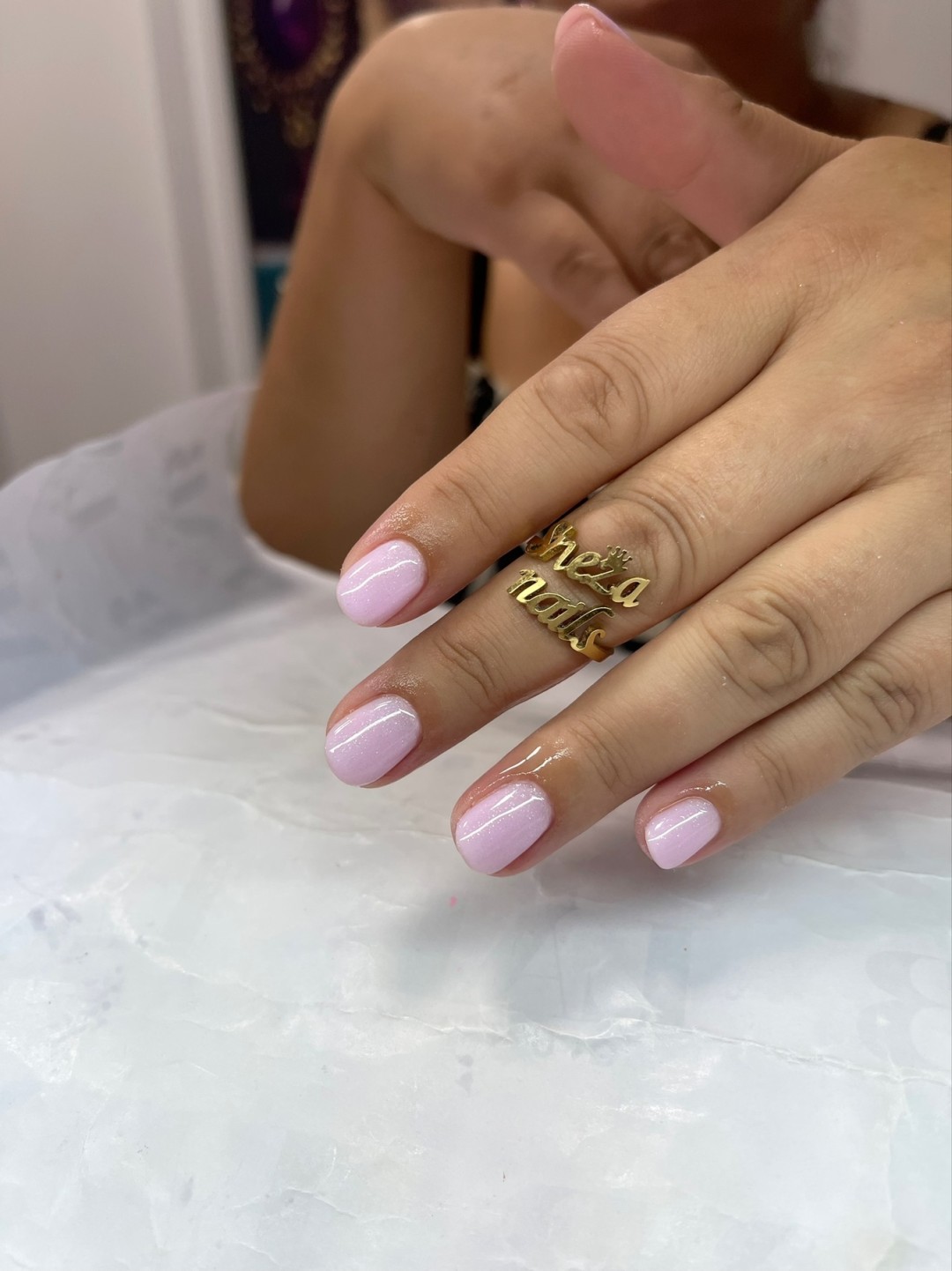 Sneža Nails #beograd Manikir Manikir + ojačavanje noktiju rubber bazom + cover baza