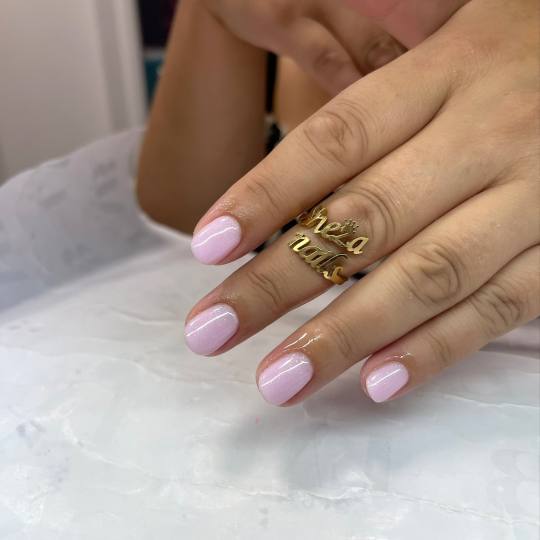 Sneža Nails #beograd Manikir Manikir + ojačavanje noktiju rubber bazom + cover baza