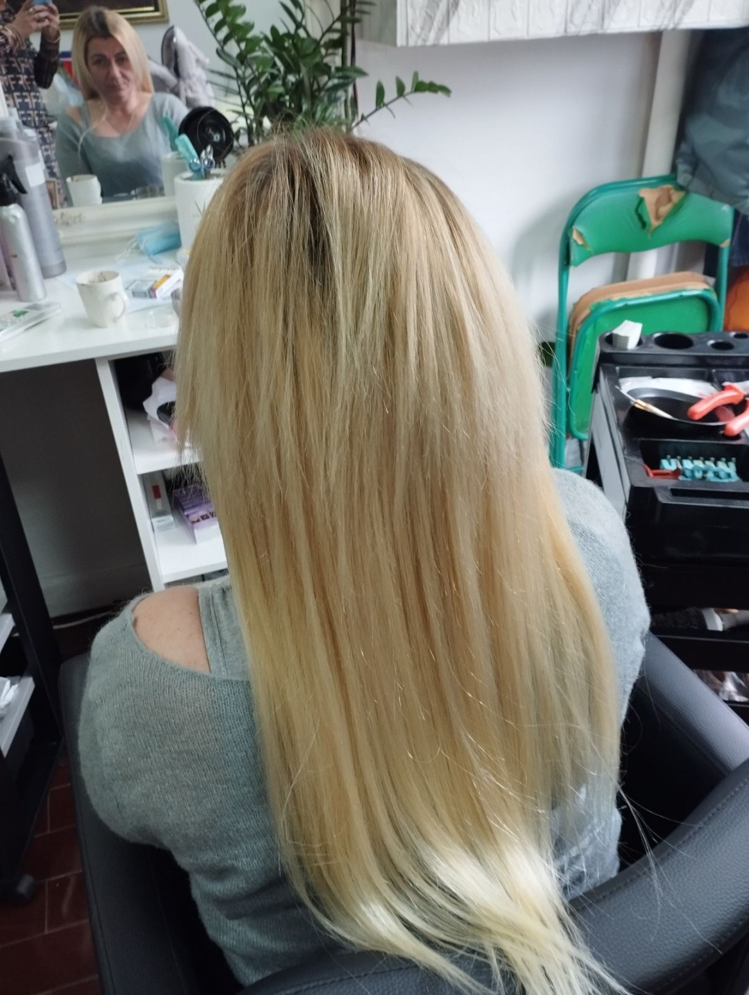 Shiny Look Gordina #nis Nadogradnja kose Uslužna nadogradnja kose