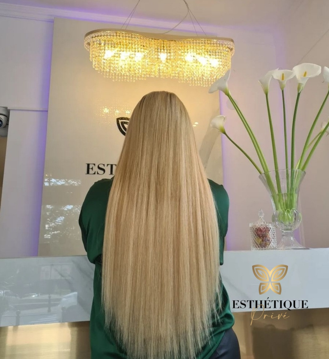 Esthetique Privé #beograd Nadogradnja kose Nadogradnja kose po pramenu - 80cm