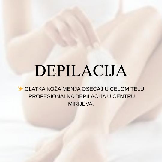 Beauty & Fashion #beograd Depilacija nogu Depilacija pola nogu + brazilska depilacija toplim voskom 